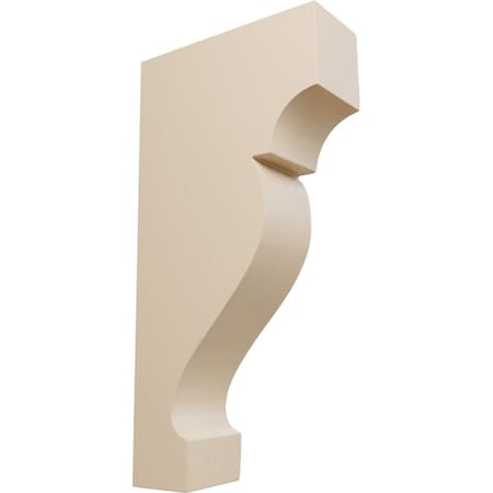 Ekena Millwork 1 3/4"W x 4 1/2"D x 9"H Large Dearborn Wood Corbel, Alder CORW02X09X05DRAL
